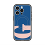 スリムプロテクションプレミアムケース with MagSafe［ オリジナル - initial color - G navy ］