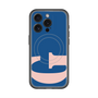 スリムプロテクションプレミアムケース with MagSafe［ オリジナル - initial color - G navy ］