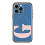 スリムプロテクションプレミアムケース with MagSafe［ オリジナル - initial color - G navy ］