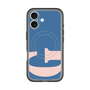 スリムプロテクションプレミアムケース with MagSafe［ オリジナル - initial color - G navy ］