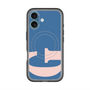 スリムプロテクションプレミアムケース with MagSafe［ オリジナル - initial color - G navy ］