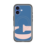 スリムプロテクションプレミアムケース with MagSafe［ オリジナル - initial color - G navy ］