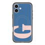 スリムプロテクションプレミアムケース with MagSafe［ オリジナル - initial color - G navy ］