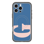 スリムプロテクションプレミアムケース with MagSafe［ オリジナル - initial color - G navy ］