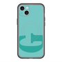 スリムプロテクションプレミアムケース with MagSafe［ オリジナル - initial color - G light green ］