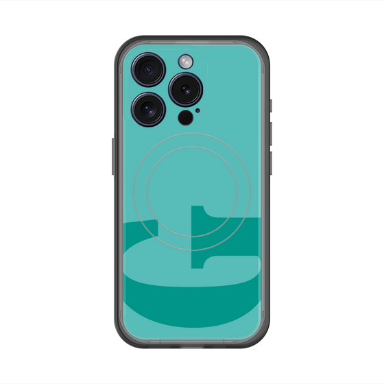 スリムプロテクションプレミアムケース with MagSafe［ オリジナル - initial color - G light green ］