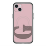 スリムプロテクションプレミアムケース with MagSafe［ オリジナル - initial color - G dusty pink ］