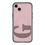 スリムプロテクションプレミアムケース with MagSafe［ オリジナル - initial color - G dusty pink ］