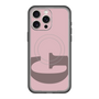 スリムプロテクションプレミアムケース with MagSafe［ オリジナル - initial color - G dusty pink ］