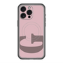 スリムプロテクションプレミアムケース with MagSafe［ オリジナル - initial color - G dusty pink ］
