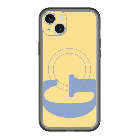 スリムプロテクションプレミアムケース with MagSafe［ オリジナル - initial color - G yellow ］