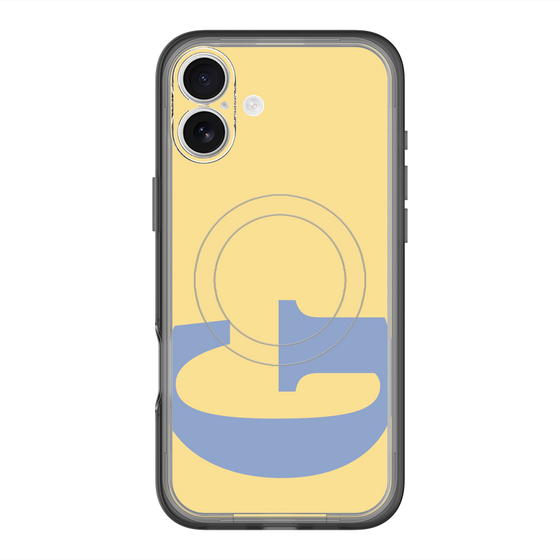 スリムプロテクションプレミアムケース with MagSafe［ オリジナル - initial color - G yellow ］