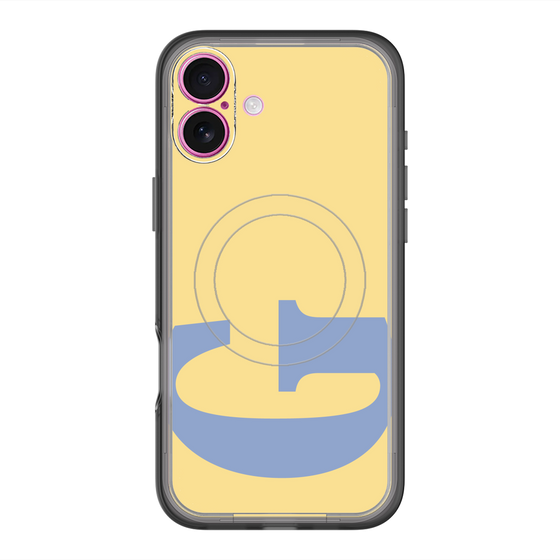 スリムプロテクションプレミアムケース with MagSafe［ オリジナル - initial color - G yellow ］