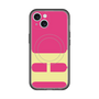 スリムプロテクションプレミアムケース with MagSafe［ オリジナル - initial color - H pink ］