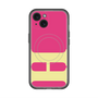 スリムプロテクションプレミアムケース with MagSafe［ オリジナル - initial color - H pink ］