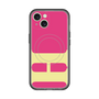 スリムプロテクションプレミアムケース with MagSafe［ オリジナル - initial color - H pink ］