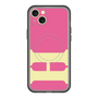 スリムプロテクションプレミアムケース with MagSafe［ オリジナル - initial color - H pink ］