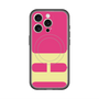スリムプロテクションプレミアムケース with MagSafe［ オリジナル - initial color - H pink ］