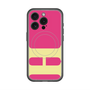 スリムプロテクションプレミアムケース with MagSafe［ オリジナル - initial color - H pink ］