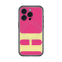 スリムプロテクションプレミアムケース with MagSafe［ オリジナル - initial color - H pink ］