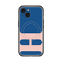 スリムプロテクションプレミアムケース with MagSafe［ オリジナル - initial color - H navy ］