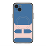 スリムプロテクションプレミアムケース with MagSafe［ オリジナル - initial color - H navy ］