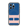 スリムプロテクションプレミアムケース with MagSafe［ オリジナル - initial color - H navy ］