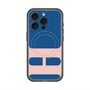 スリムプロテクションプレミアムケース with MagSafe［ オリジナル - initial color - H navy ］