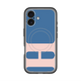 スリムプロテクションプレミアムケース with MagSafe［ オリジナル - initial color - H navy ］