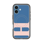 スリムプロテクションプレミアムケース with MagSafe［ オリジナル - initial color - H navy ］