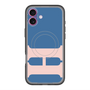 スリムプロテクションプレミアムケース with MagSafe［ オリジナル - initial color - H navy ］