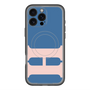 スリムプロテクションプレミアムケース with MagSafe［ オリジナル - initial color - H navy ］
