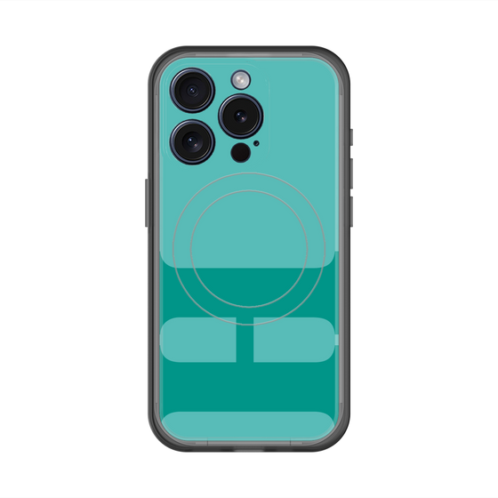 スリムプロテクションプレミアムケース with MagSafe［ オリジナル - initial color - H light green ］