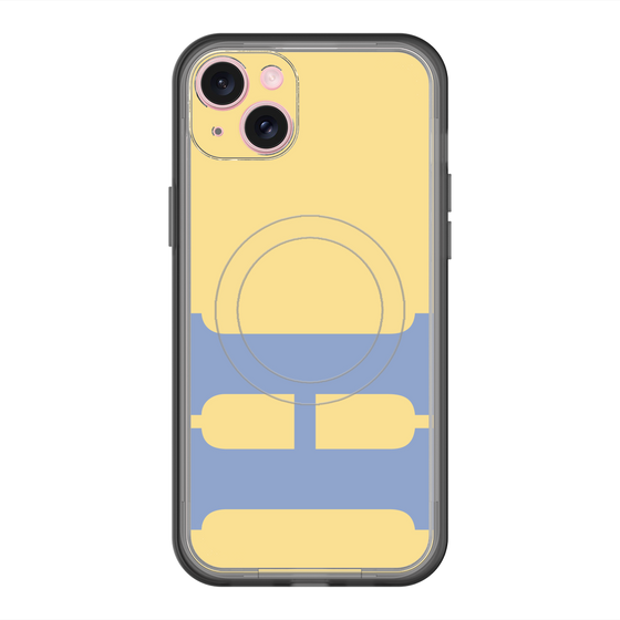 スリムプロテクションプレミアムケース with MagSafe［ オリジナル - initial color - H yellow ］