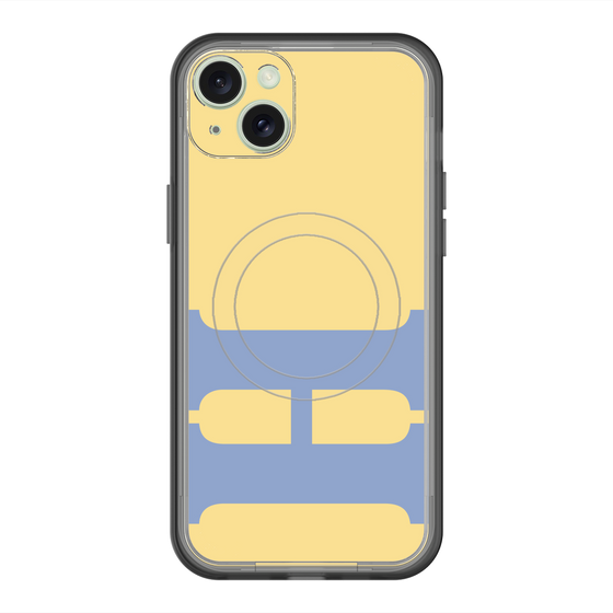スリムプロテクションプレミアムケース with MagSafe［ オリジナル - initial color - H yellow ］
