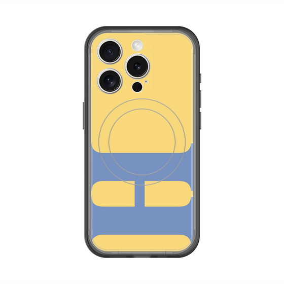スリムプロテクションプレミアムケース with MagSafe［ オリジナル - initial color - H yellow ］