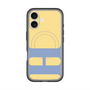 スリムプロテクションプレミアムケース with MagSafe［ オリジナル - initial color - H yellow ］
