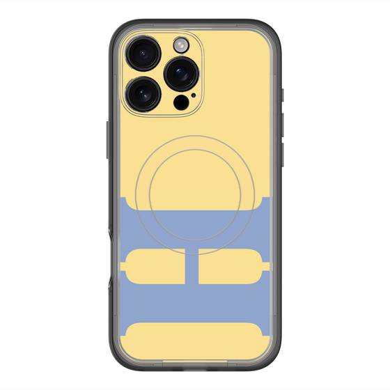 スリムプロテクションプレミアムケース with MagSafe［ オリジナル - initial color - H yellow ］