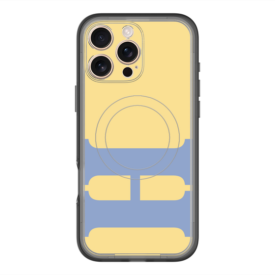 スリムプロテクションプレミアムケース with MagSafe［ オリジナル - initial color - H yellow ］