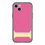 スリムプロテクションプレミアムケース with MagSafe［ オリジナル - initial color - I pink ］