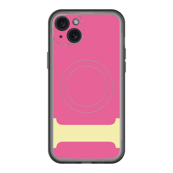 スリムプロテクションプレミアムケース with MagSafe［ オリジナル - initial color - I pink ］