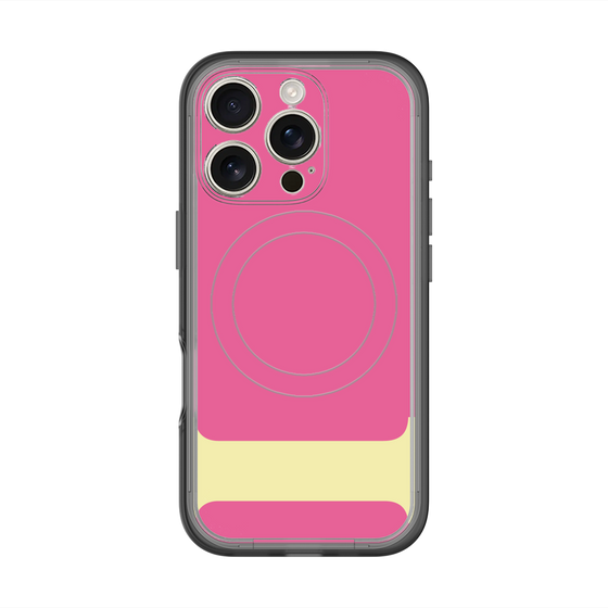 スリムプロテクションプレミアムケース with MagSafe［ オリジナル - initial color - I pink ］