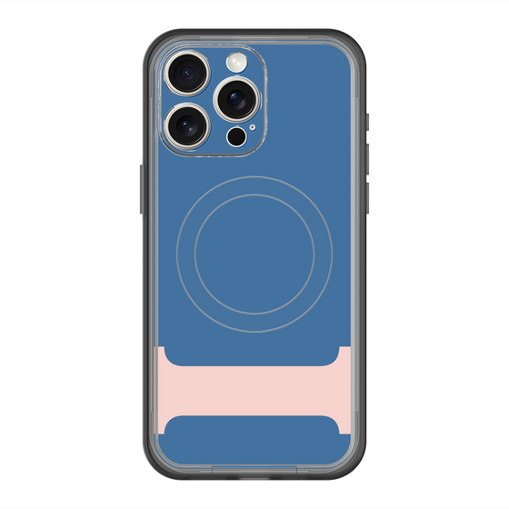 スリムプロテクションプレミアムケース with MagSafe［ オリジナル - initial color - I navy ］