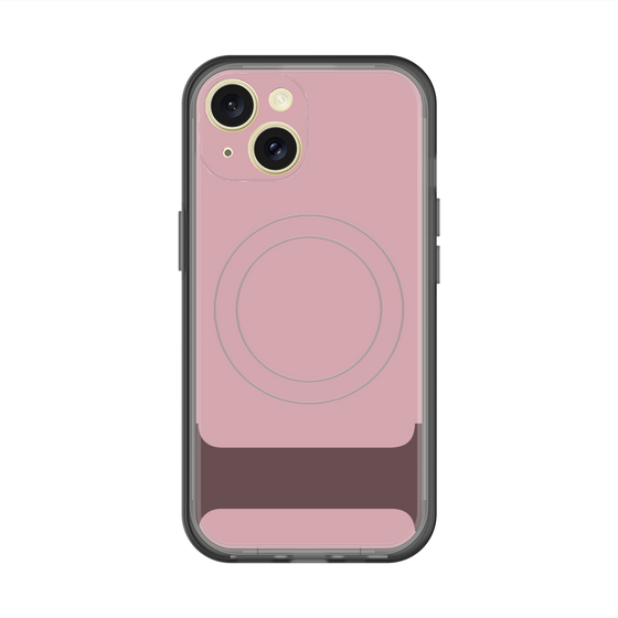 スリムプロテクションプレミアムケース with MagSafe［ オリジナル - initial color - I dusty pink ］