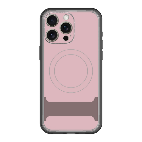 スリムプロテクションプレミアムケース with MagSafe［ オリジナル - initial color - I dusty pink ］