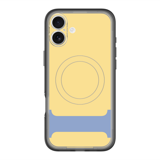 スリムプロテクションプレミアムケース with MagSafe［ オリジナル - initial color - I yellow ］