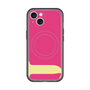 スリムプロテクションプレミアムケース with MagSafe［ オリジナル - initial color - J pink ］