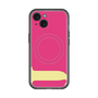 スリムプロテクションプレミアムケース with MagSafe［ オリジナル - initial color - J pink ］