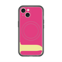 スリムプロテクションプレミアムケース with MagSafe［ オリジナル - initial color - J pink ］