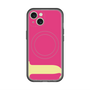 スリムプロテクションプレミアムケース with MagSafe［ オリジナル - initial color - J pink ］